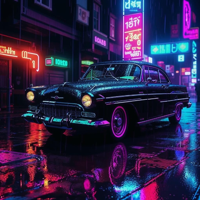 Винтажный автомобиль