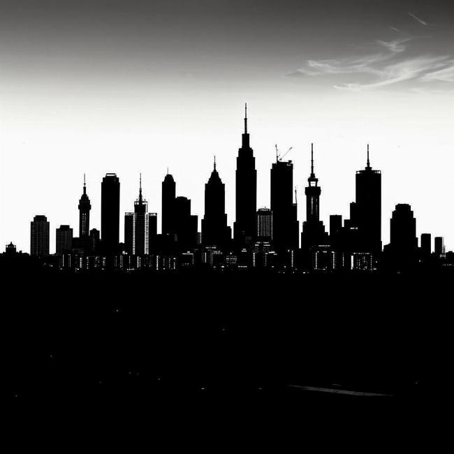 Линия горизонта города