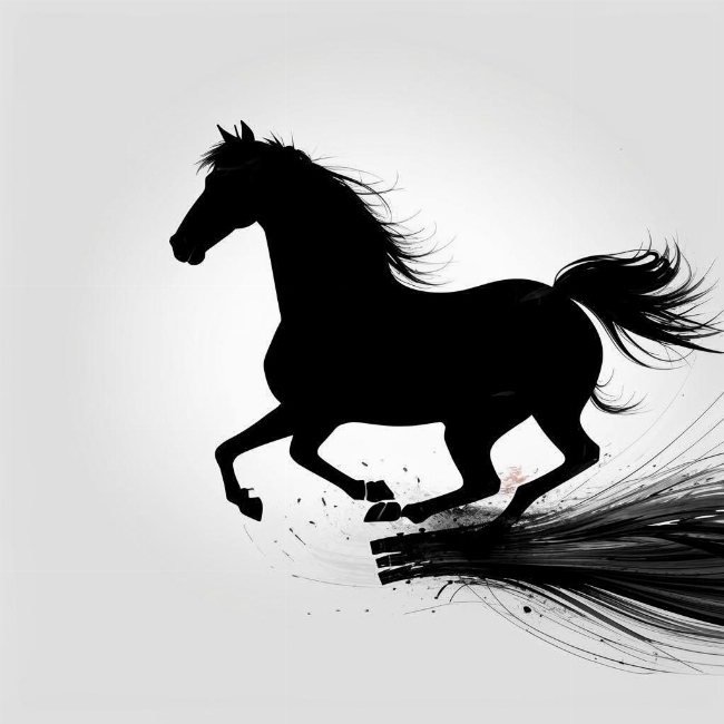 Бегущая лошадь