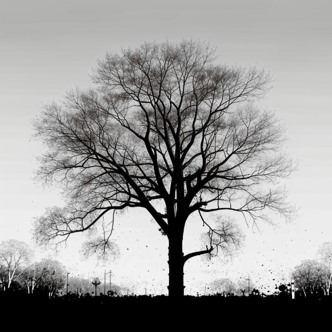 Дерево с ветвями