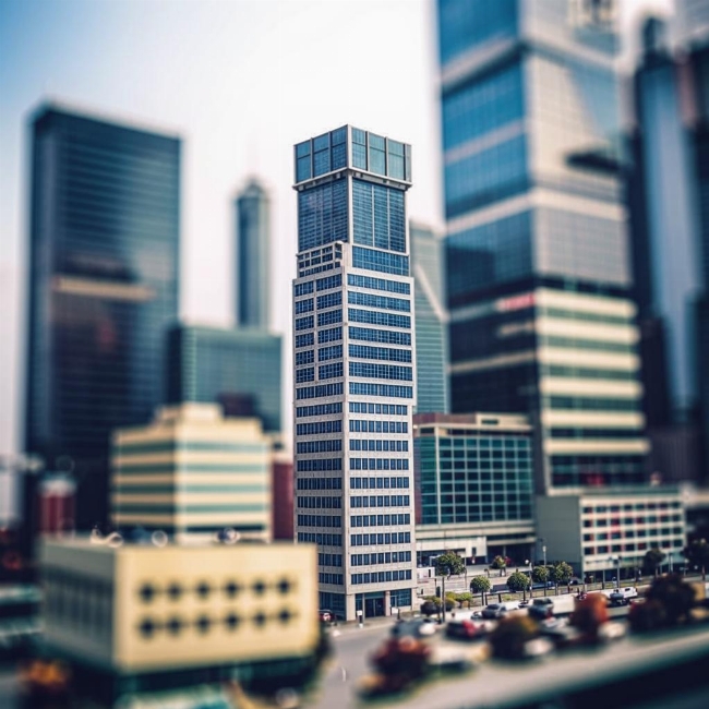 Современный небоскреб