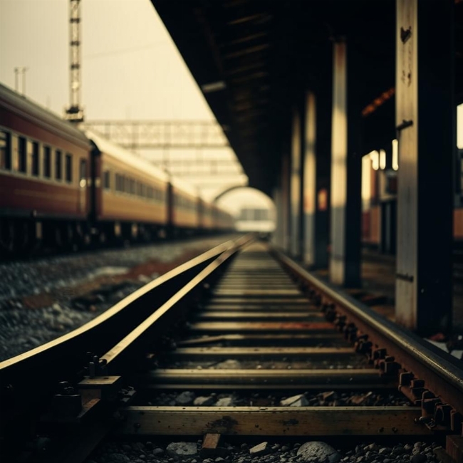 Заброшенная железнодорожная станция