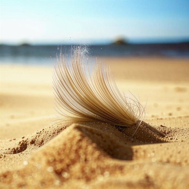 Крошечная песчинка