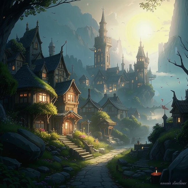 Сказочная деревня