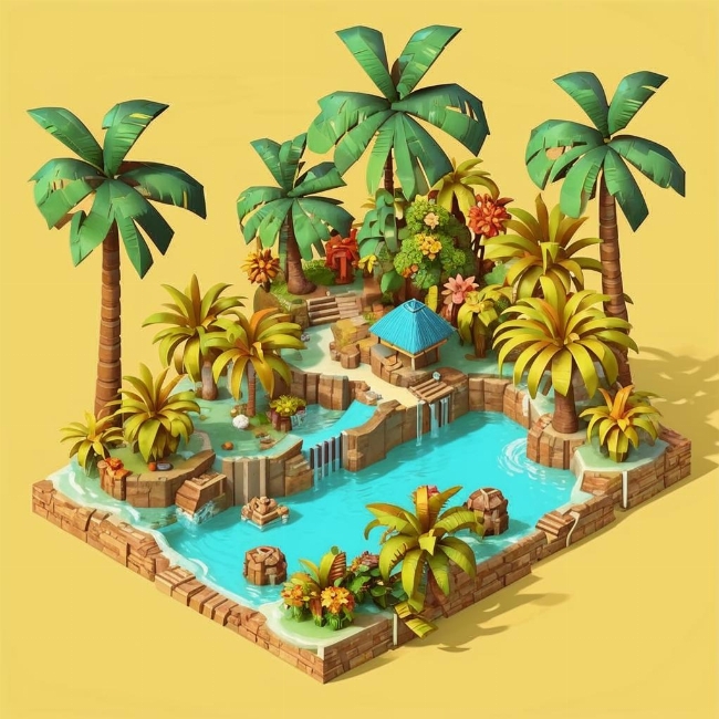 Тропический остров