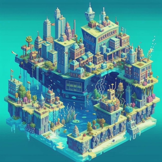 Подводный город