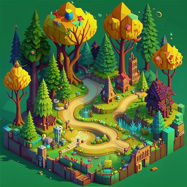 Сказочный лес