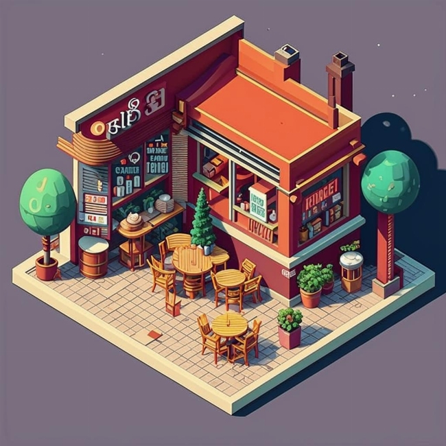 Уютная кофейня