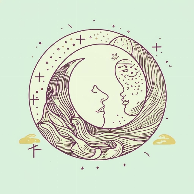 Мечтательная луна