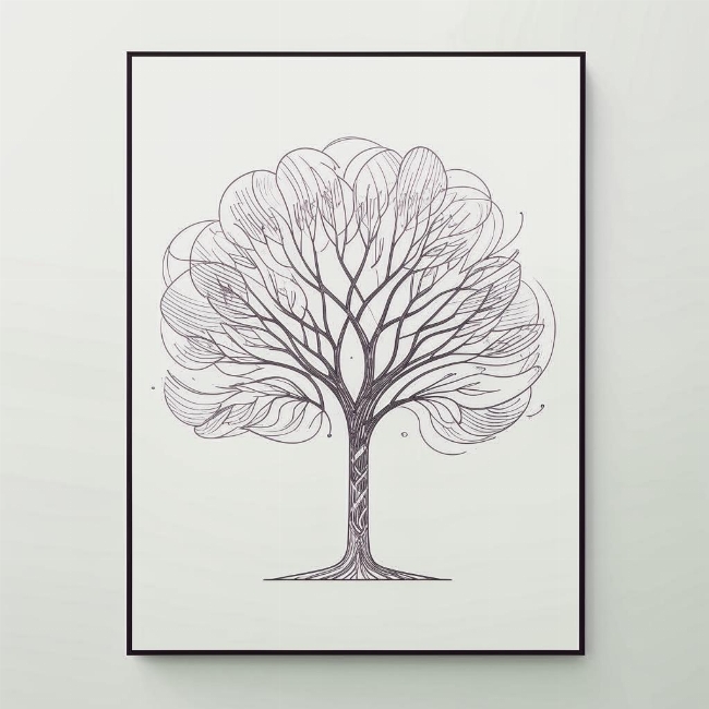 Минималистичное дерево