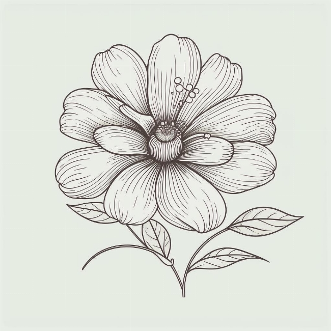 Нежный цветок