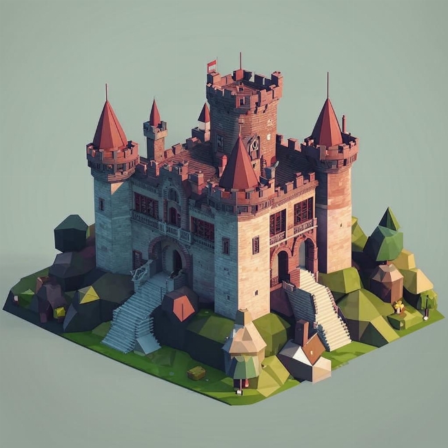 Древний замок