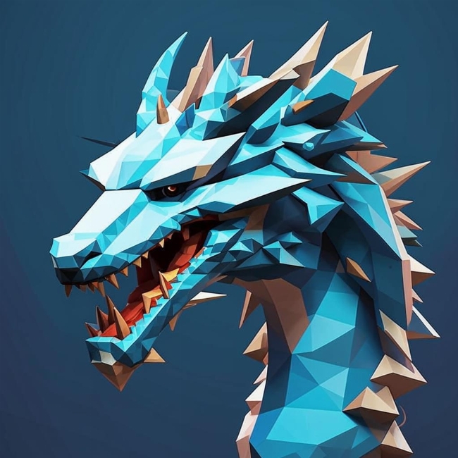 Мифический дракон