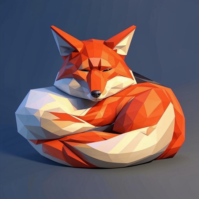 Спящая лиса