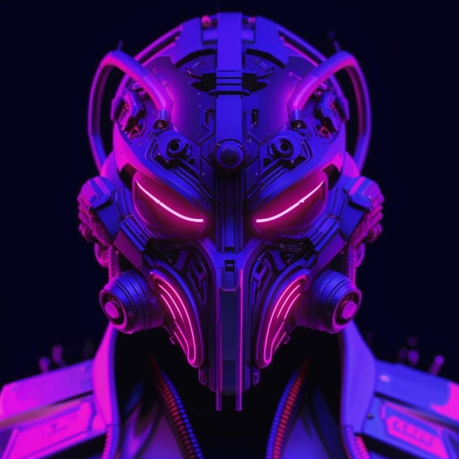 Киберпанковская маска