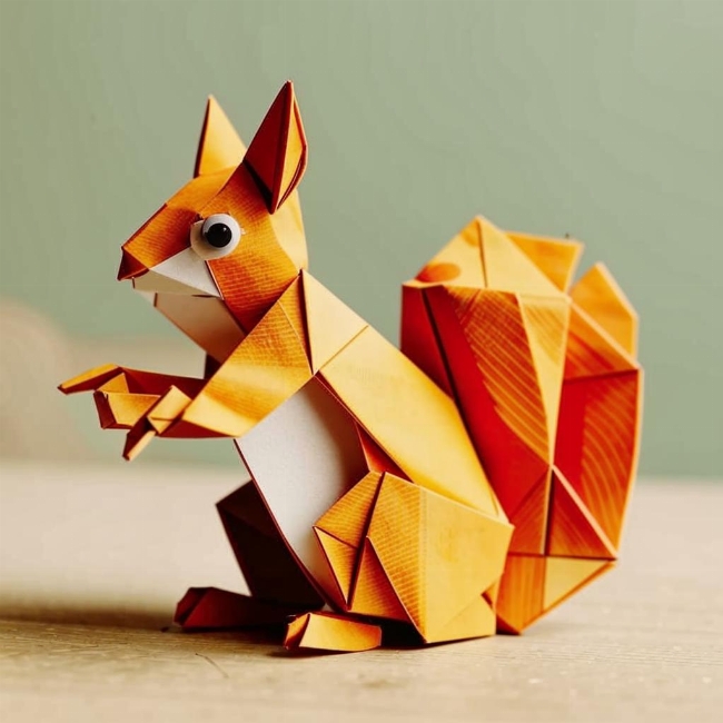 Занятая белка