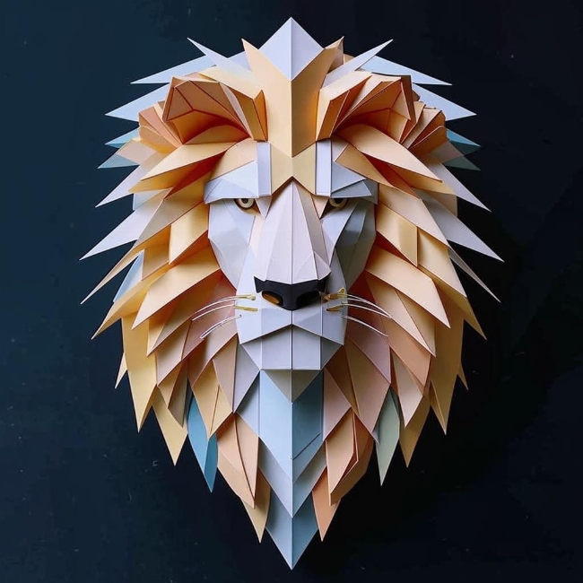 Царственный лев