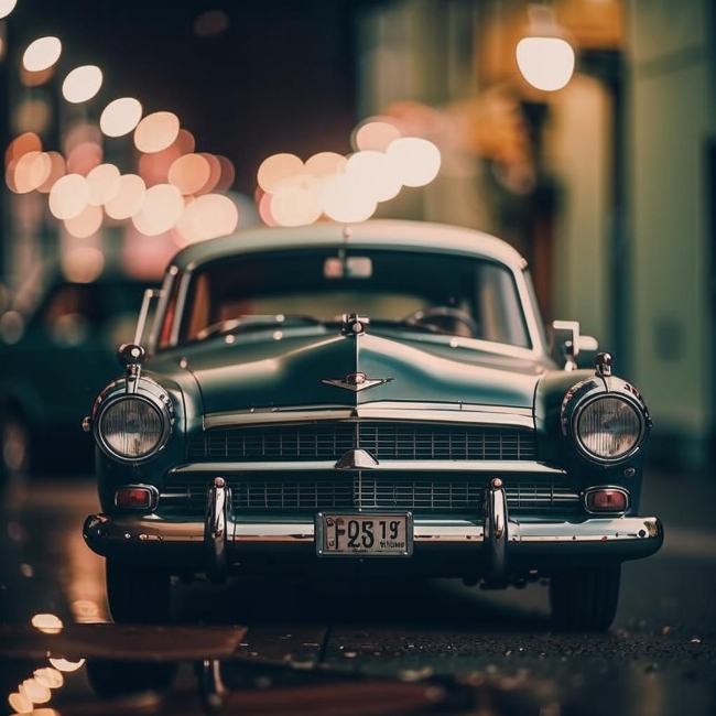 Винтажный автомобиль