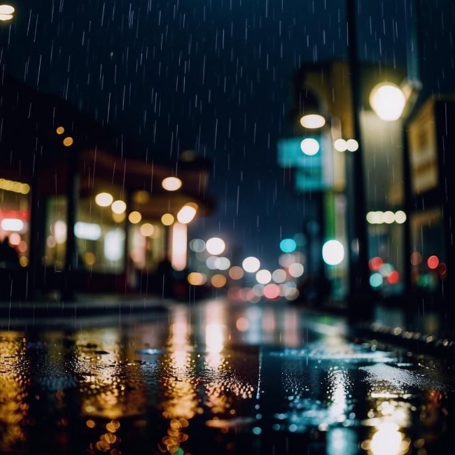 Дождливая ночь