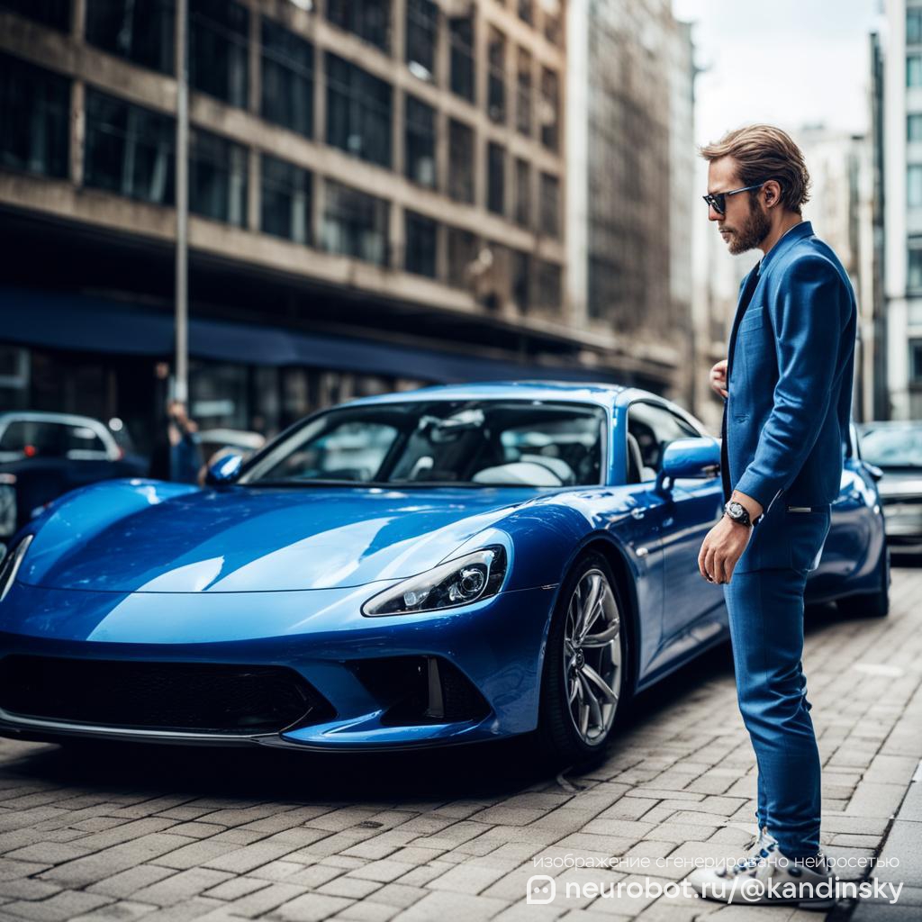 Продажа и установка автомобильной сигнализации промт для нейросети Кандинский, 1:1