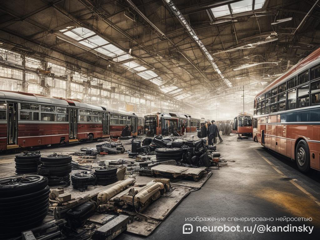 Запчасти для общественного транспорта промт для нейросетей