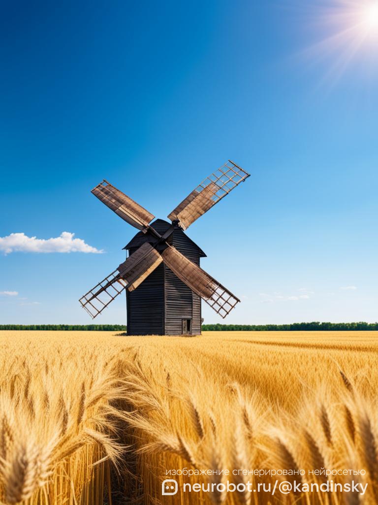 Продажа продуктов сельского хозяйства промт для нейросети Кандинский, 9:16