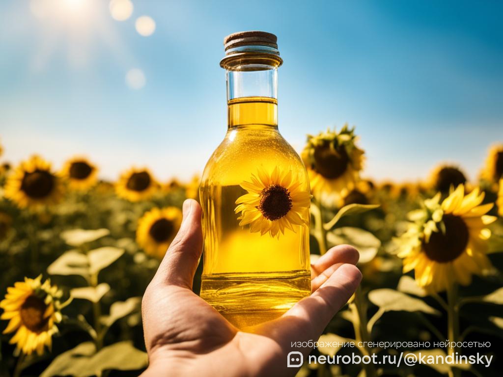 Подсолнечное масло промт для нейросетей