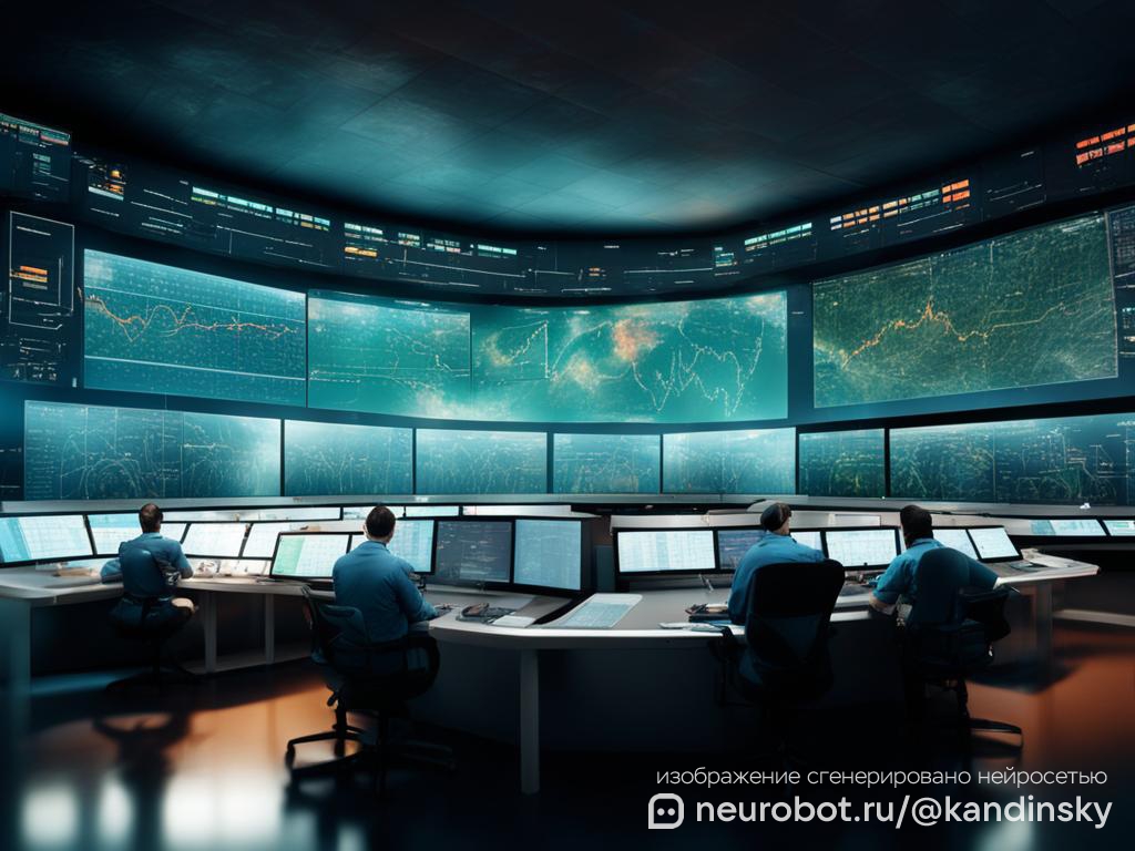 Художественная интерпретация труб и компонентов трубопровода, образующих сложную сеть промт для нейросети Кандинский, 16:9